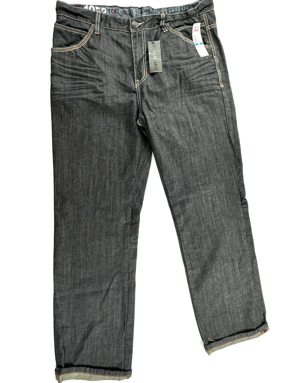 Ecko Unltd 1972 Relaxed Fit Jeans Style 35427 Dark Wash Size 36 X 32